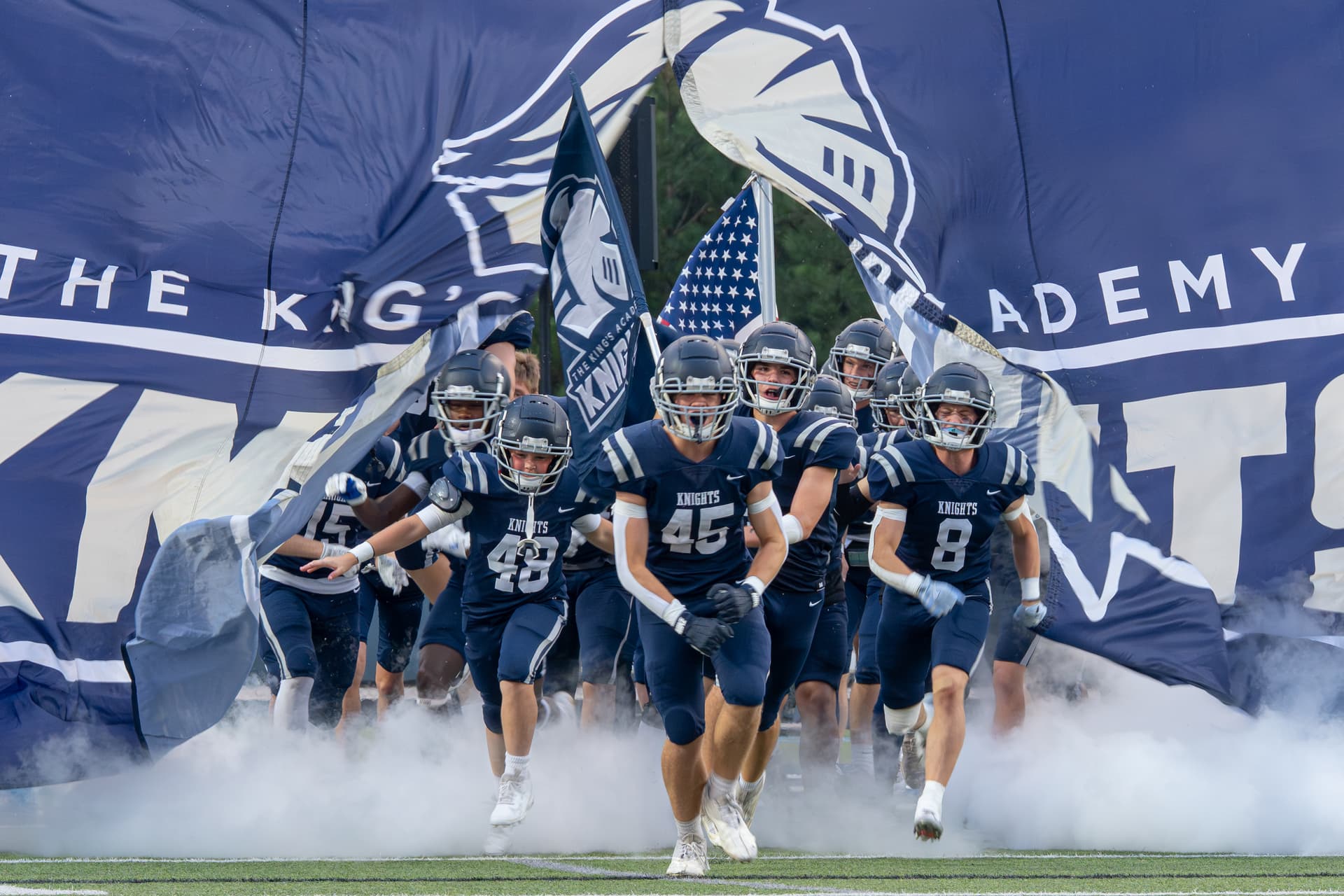 Football action shots