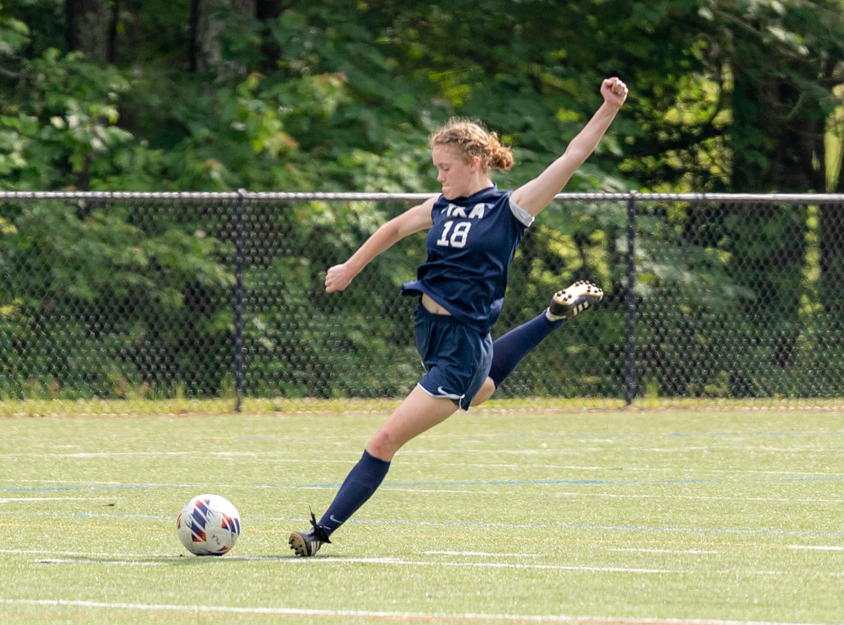 Action shots in Soccer games